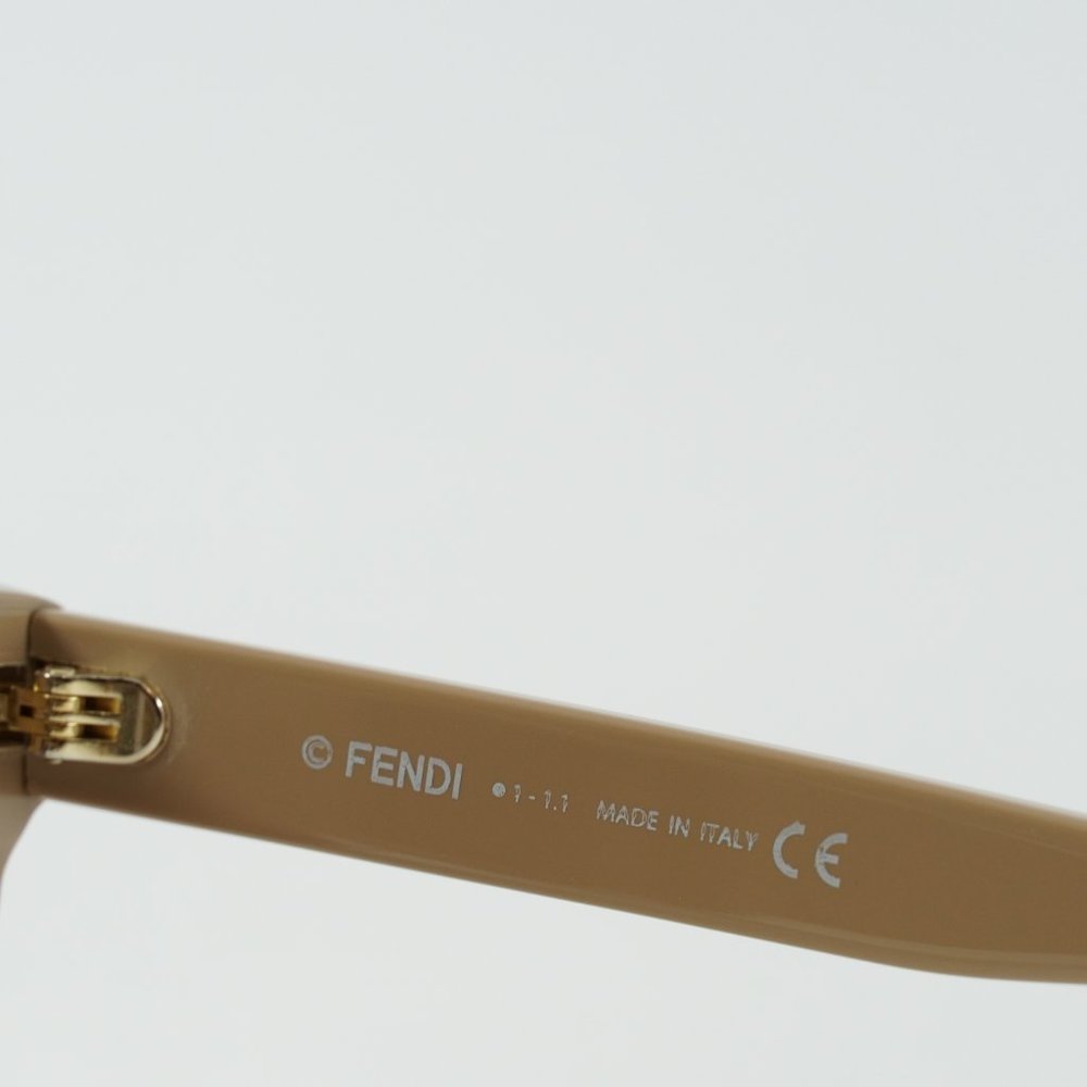 💯 FENDI FE40008U 57J BROWN BEIGE SUNGLASSES , worn ones , like new - Picture 8 of 14
